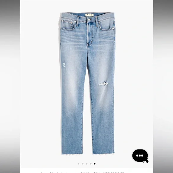 Madewell The Perfect Vintage Jeans (Coffey wash) - Picture 4 of 8